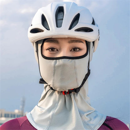 ROCKBROS LF70878 Ice Silk Face Mask Neck Gaiter Summer Anti-UV Head Scarf