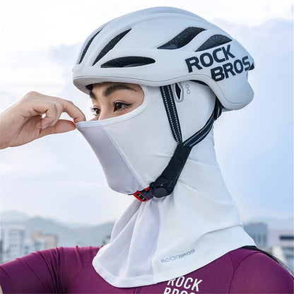 ROCKBROS LF70878 Ice Silk Face Mask Neck Gaiter Summer Anti-UV Head Scarf