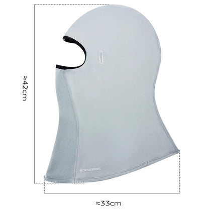 ROCKBROS LF70878 Ice Silk Face Mask Neck Gaiter Summer Anti-UV Head Scarf