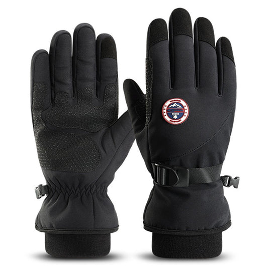 GOLOVEJOY DB69 Men Windproof Thermal Motorcycle Gloves Touch Screen Winter Riding Mittens