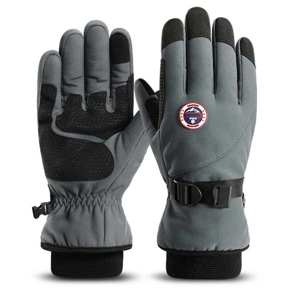 GOLOVEJOY DB69 Men Windproof Thermal Motorcycle Gloves Touch Screen Winter Riding Mittens