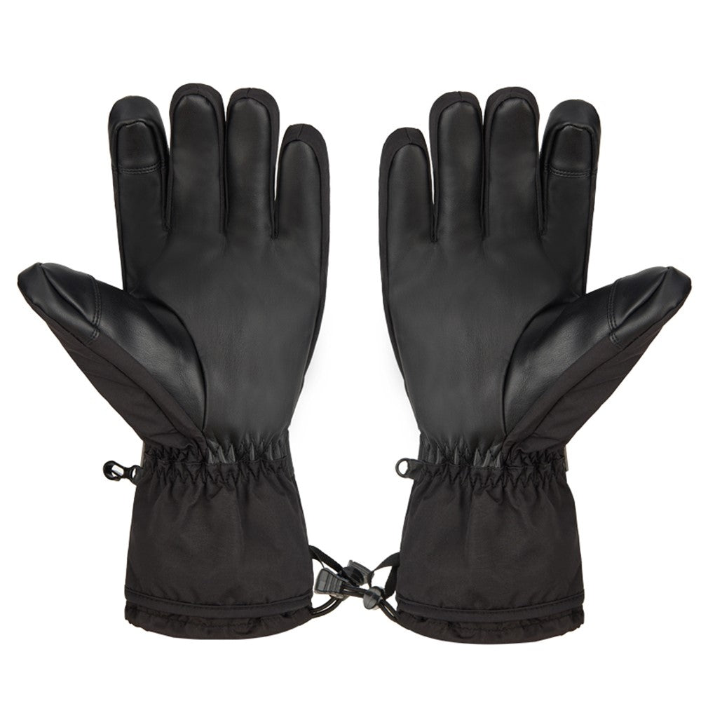 5803A02 Winter Electric Heated Gloves Waterproof Touch Screen Mittens with 6000mAh Battery (CE Certified)