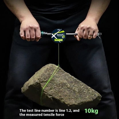 150m Length 8 Strands Braided Fishing Line Green Super Strong PE Smooth Touch Fishing Line