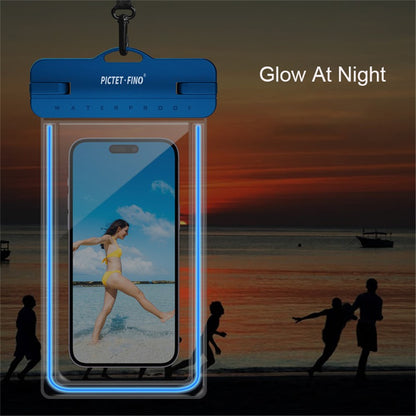 PICTET.FINO RH12 Large IPX8 Waterproof Phone Pouch for Under 8.2-inches Mobile Phone Dry Bag with Strap