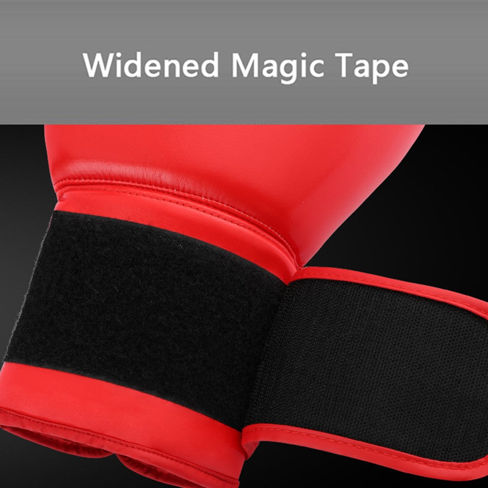 AIBEIJIAN 12oz Adult Breathable Boxing Gloves PU Training Gloves Punching Bag Kickboxing Mitts