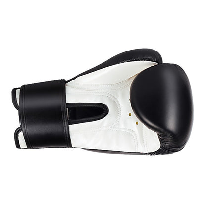 AIBEIJIAN 8oz Sports Boxing Gloves Muay Thai MMA Training Workout Kickboxing PU Mitts