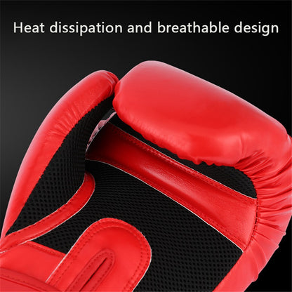 AIBEIJIAN 10oz Boxing Gloves for Teenager PU Training Gloves Punching Bag Kickboxing Mitts