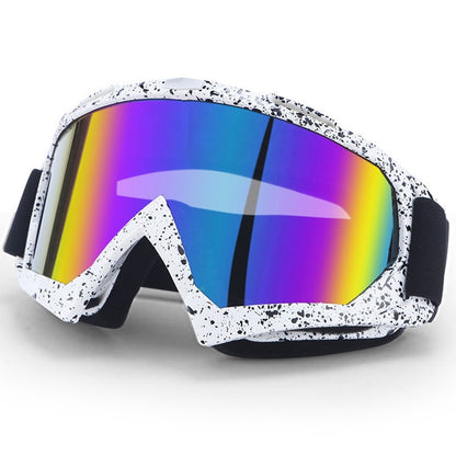 Outdoor Goggles PC Lens UV Protection Windproof Anti-Impact Glasses for Cycling Skiing Climbing Fishing