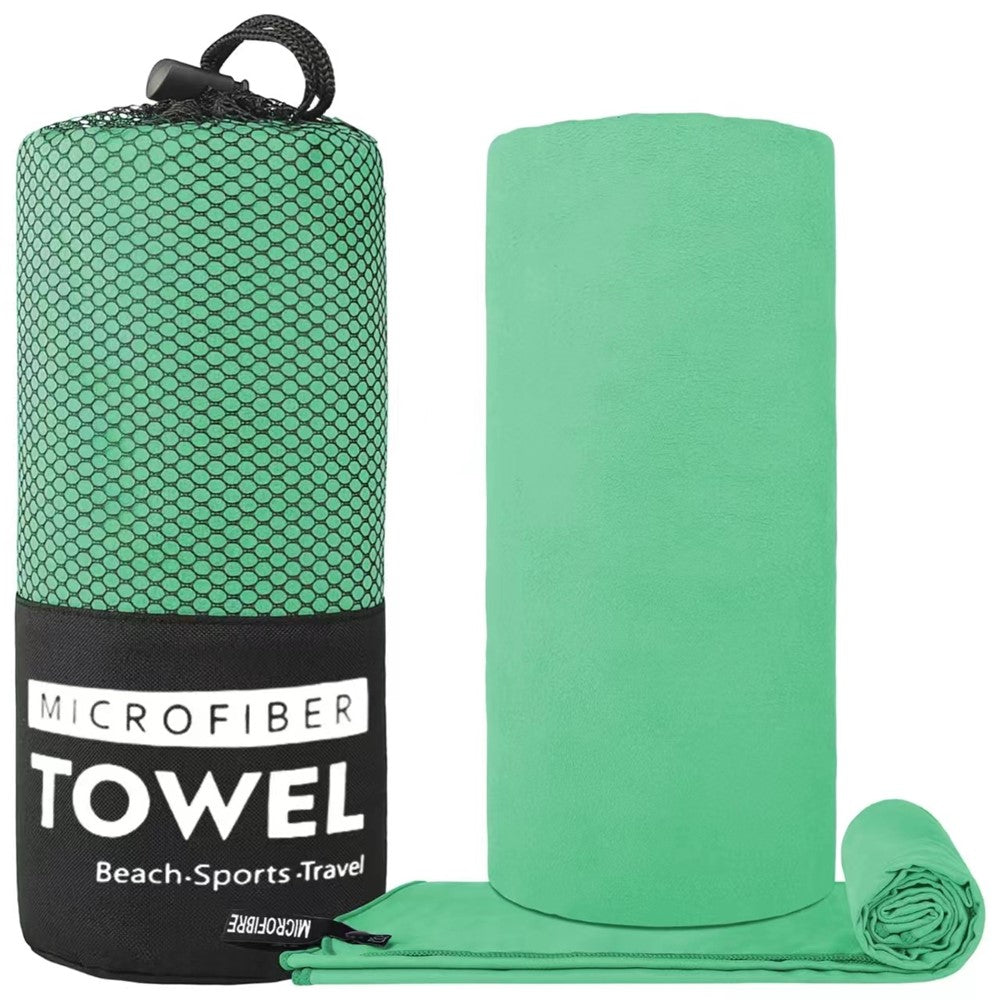 WY1003 80x130cm Portable Double-Sided Quick-Drying Towel Microfiber Sports Fitness Yoga Beach Towel