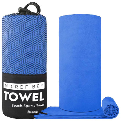 WY1003 80x130cm Portable Double-Sided Quick-Drying Towel Microfiber Sports Fitness Yoga Beach Towel