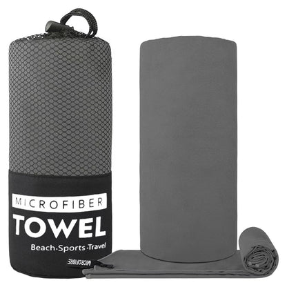 WY1003 50x110cm Double-Sided Quick-Drying Towel Microfiber Sports Fitness Yoga Beach Towel