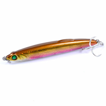CH50 7.5cm 9.7g Pencil Lure Lifelike 3D Eyes Simulated Sinking Fishing Lure with Treble Hooks