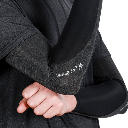 WEST BIKING Summer Sunscreen Sleeves Unisex Anti-UV Ice Silk Arm Sleeves