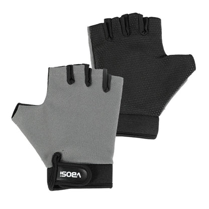 VBOSI 1204V Half Finger Gym Gloves Breathable Non-slip Workout Gloves for Outdoor Climbing Training