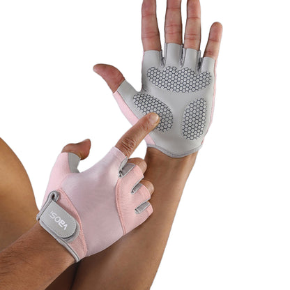 VBOSI 4204V Workout Gloves Shock Absorbing Half Finger Weight Lifting Training Anti-Slip Gym Gloves
