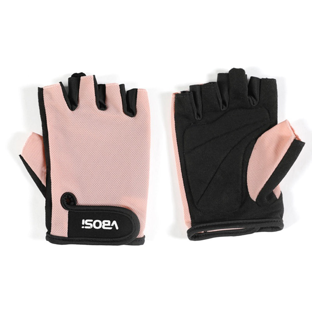 VBOSI 4104V Half Finger Cycling Gloves Breathable Anti-slip Training Gloves for Sports Workout Gym