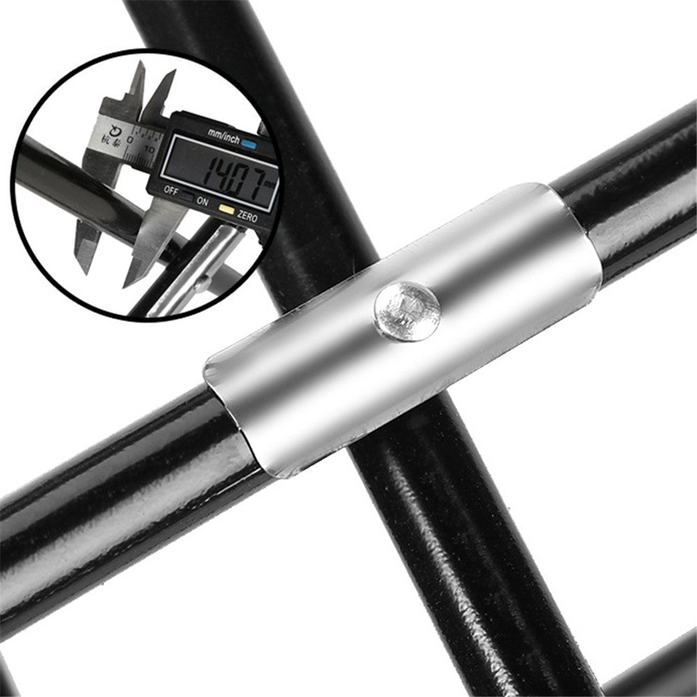 Size L Portable Folding Chair Metal+Oxford Cloth Outdoor Camping Fishing Backrest Chair