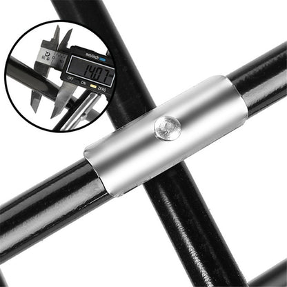 Size L Portable Folding Chair Metal+Oxford Cloth Outdoor Camping Fishing Backrest Chair