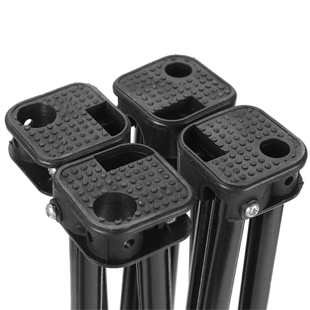 Size M Outdoor Folding Chair Metal+Oxford Cloth Camping Fishing Backrest Chair