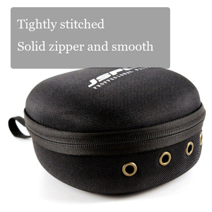 JSFUN 12.5x8.5x15.5cm Fishing Reel Protective Case Fishing Accessories Tackle Storage Bag Pouch