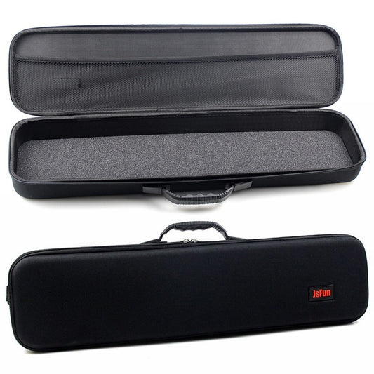 JSFUN 61.5x15x7cm Fishing Rod Storage Bag Shock-Absorbed EVA Hardshell Case for Fishing Tools