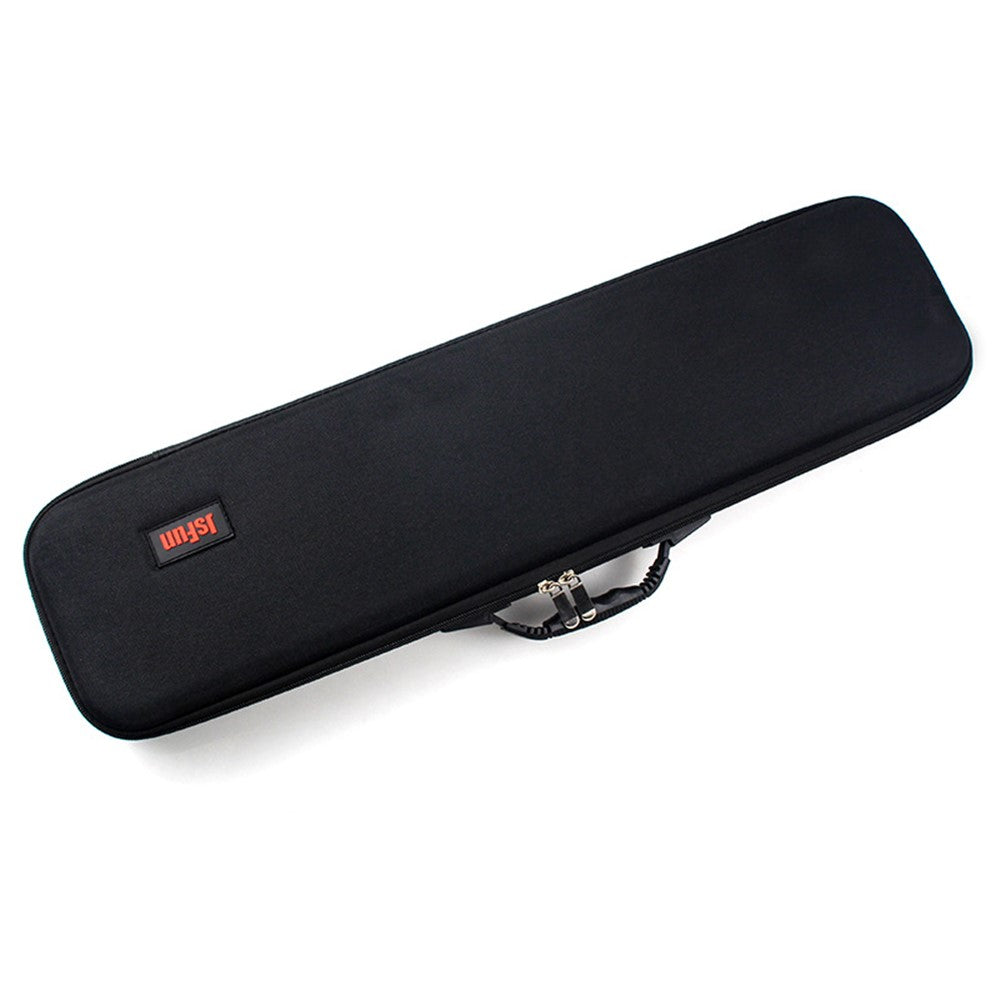 JSFUN 61.5x15x7cm Fishing Rod Storage Bag Shock-Absorbed EVA Hardshell Case for Fishing Tools