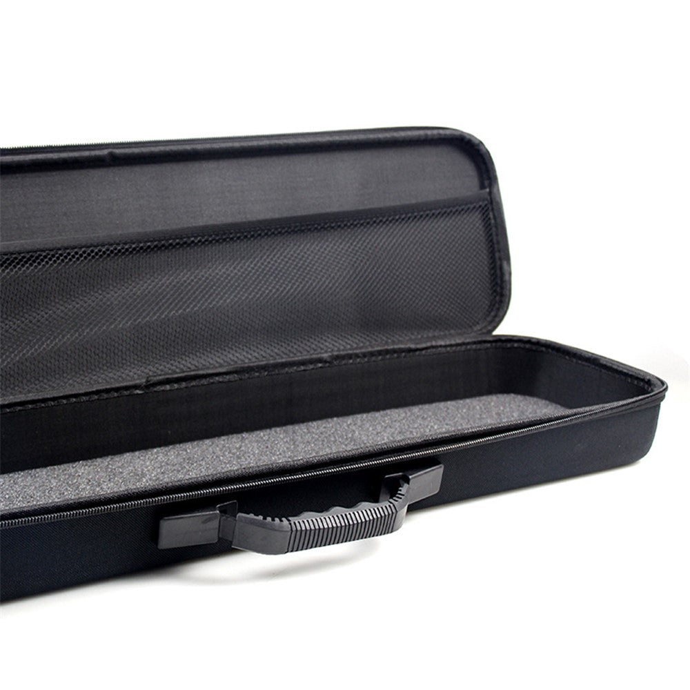 JSFUN 61.5x15x7cm Fishing Rod Storage Bag Shock-Absorbed EVA Hardshell Case for Fishing Tools