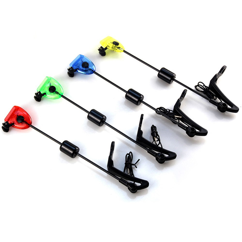 European Carp Fishing Rod Hard Rod Swinger Tensioner Set Fishing Alarm Accessory Set with Storage Bag