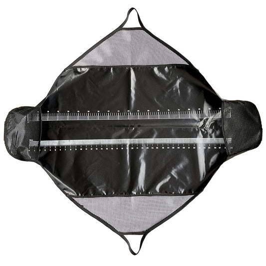 JSFUN A248 Fish Weigh Bag Fishing Unhooking Weigh Bag Graduated Scale Weigh Fishing Landing Mat