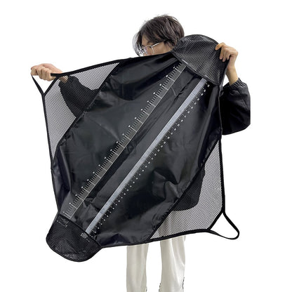 JSFUN A248 Fish Weigh Bag Fishing Unhooking Weigh Bag Graduated Scale Weigh Fishing Landing Mat