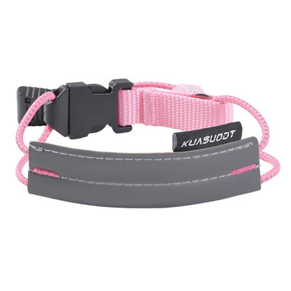 Adjustable Reflective Leg Straps Cycling Pants Cuffs Safety Bands for Road Mountain Bike Night Running