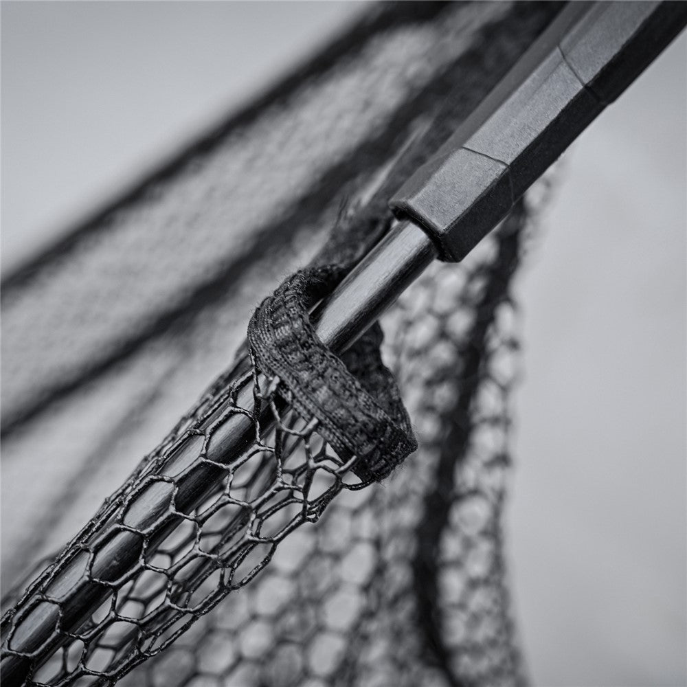 LEO 28036 40cm Portable Fish Landing Net Collapsible Triangular Nylon Fishing Net