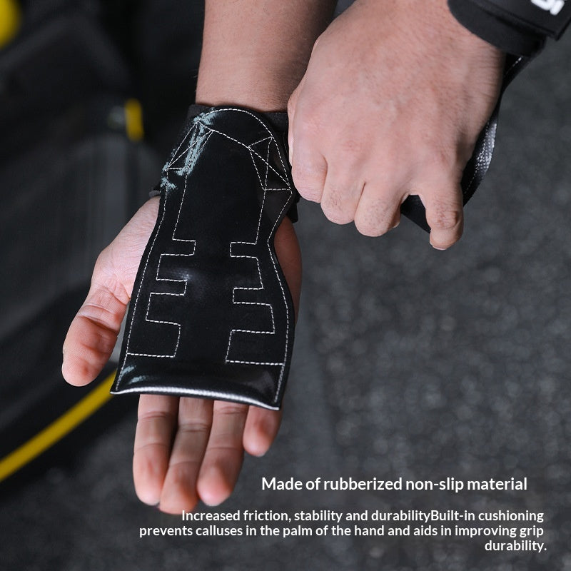 VBOSI 4304V 1 Pair Lifting Straps Weightlifting Grips Magic Tape Wrist Support for Gym Training