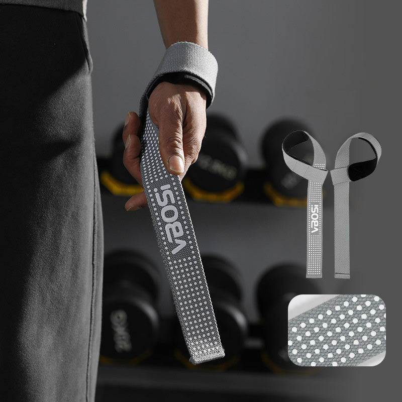 VBOSI 8304V 1 Pair Lifting Straps Anti-Slip Hand Grip Wraps for Deadlifts Powerlifting Workouts Strength Training