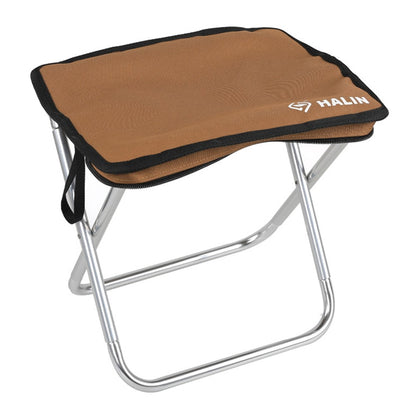 HALIN Camping Portable Folding Stools Ultralight Oxford Cloth + Aluminium Alloy Fishing Chair