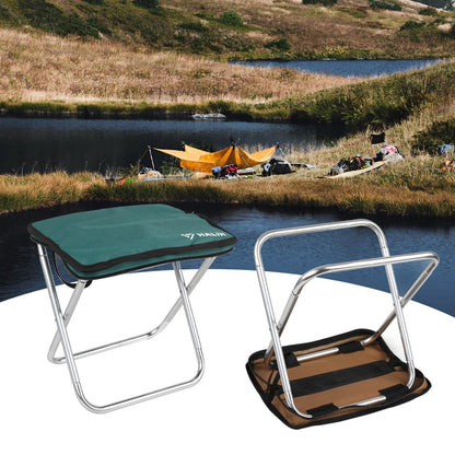 HALIN Camping Portable Folding Stools Ultralight Oxford Cloth + Aluminium Alloy Fishing Chair