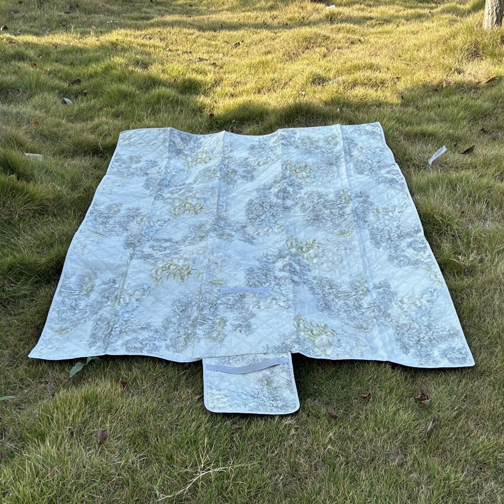 200x150cm Moisture Proof Large Picnic Blanket Foldable Outdoor Mat for 1-6 People