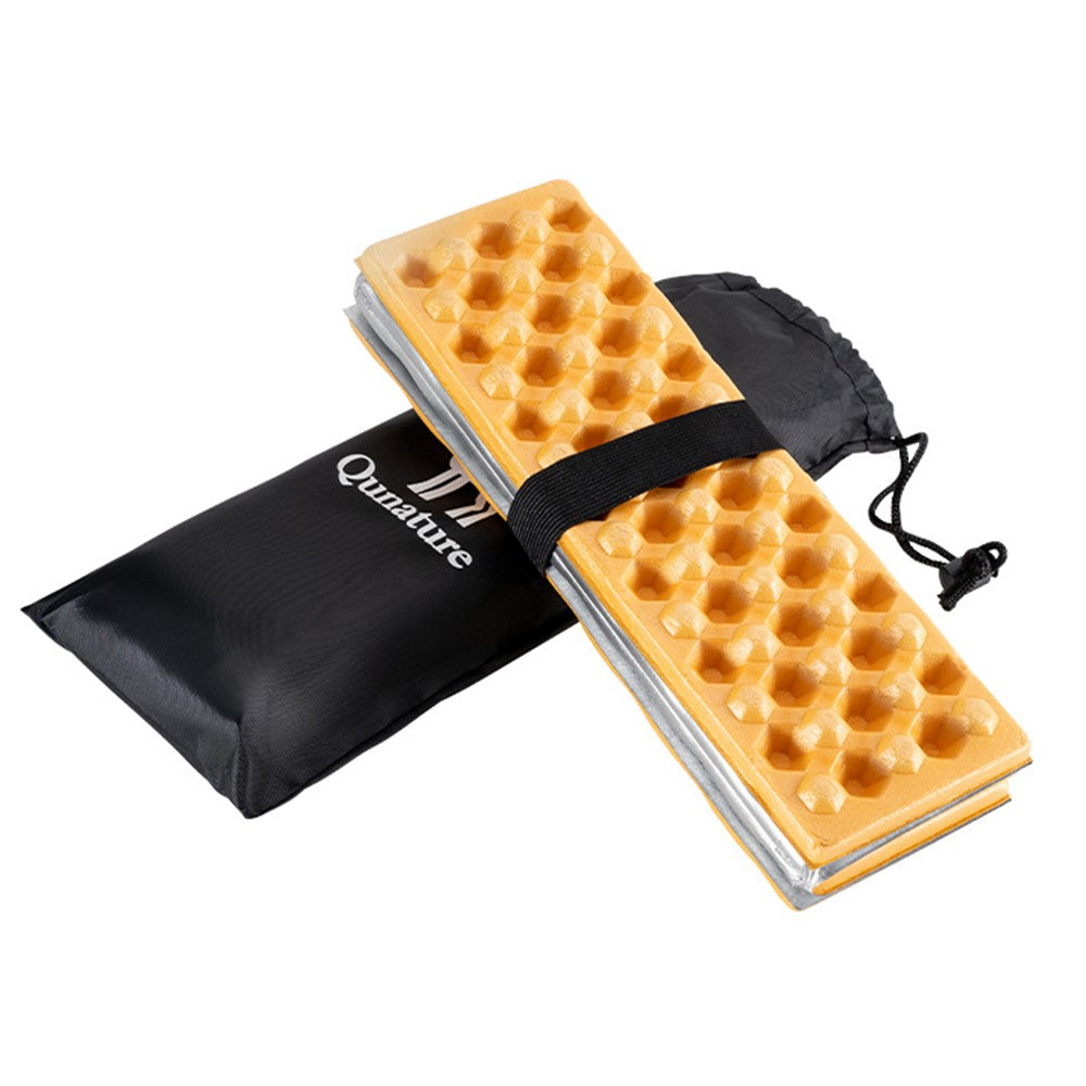 QUNATURE 600080 Outdoor Camping Foldable Moisture-Proof IXPE Pad Portable Picnic Seat Mat with Storage Bag