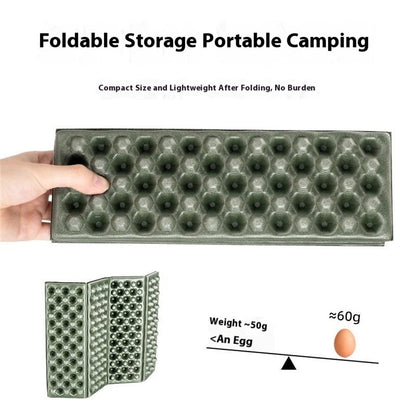 QUNATURE 600080 Outdoor Camping Foldable Moisture-Proof IXPE Pad Portable Picnic Seat Mat with Storage Bag