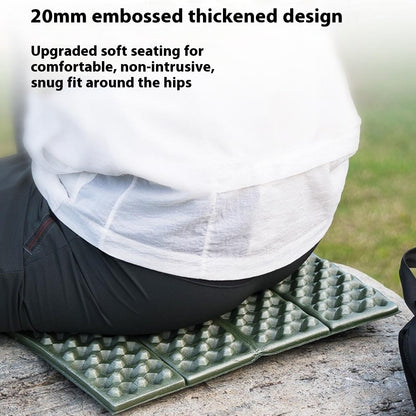 QUNATURE 600080 Outdoor Camping Foldable Moisture-Proof IXPE Pad Portable Picnic Seat Mat with Storage Bag