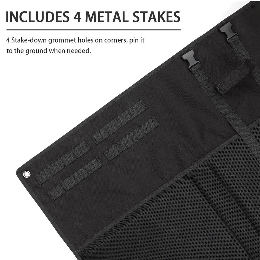 Portable Tactical Shooting Mat Oxford Fabric Outdoor Training Camping Picnic Moisture-Proof Nap Pad