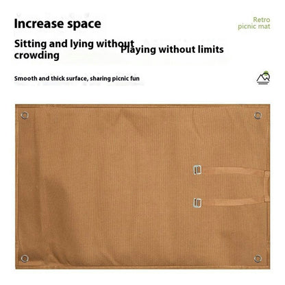 H348 192 x 138cm Waterproof Picnic Blanket Oxford Cloth Folding Camping Mat for Outdoor Beach