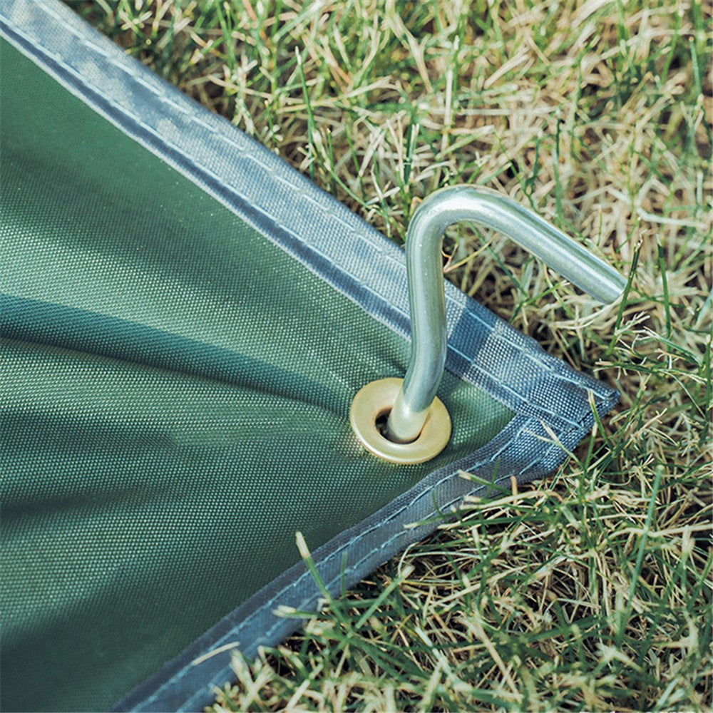 AOTU 240x220cm Portable 420D Oxford Cloth Moisture-proof Picnic Mat Outdoor Camping Carpet with Ground Nail
