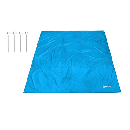 AOTU 240x220cm Portable 420D Oxford Cloth Moisture-proof Picnic Mat Outdoor Camping Carpet with Ground Nail
