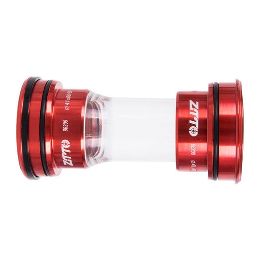 ZTTO BB209 Bike Press-In Bottom Bracket Acrylic+Aluminum Alloy Bearing Bottom Bracket Threaded BB