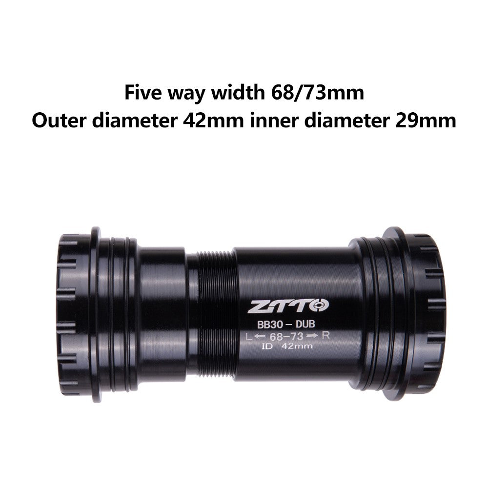 ZTTO BB30 68 / 73mm 42mm Frame Thread Lock Bicycle Bottom Bracket for SRAM / Truvativ DUB Crankset