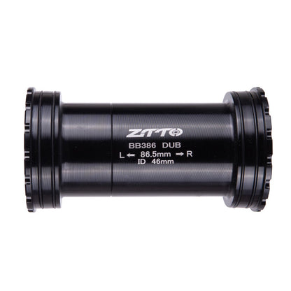 ZTTO BB386 Aluminum Alloy Bicycle Bottom Bracket for BB386EVO / PF30 68 / 73 / 86mm 46mm Frame Shell