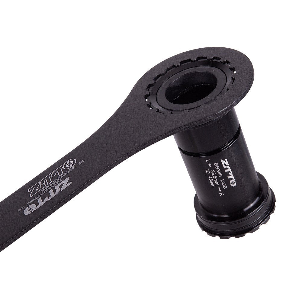 ZTTO BB386 Aluminum Alloy Bicycle Bottom Bracket for BB386EVO / PF30 68 / 73 / 86mm 46mm Frame Shell