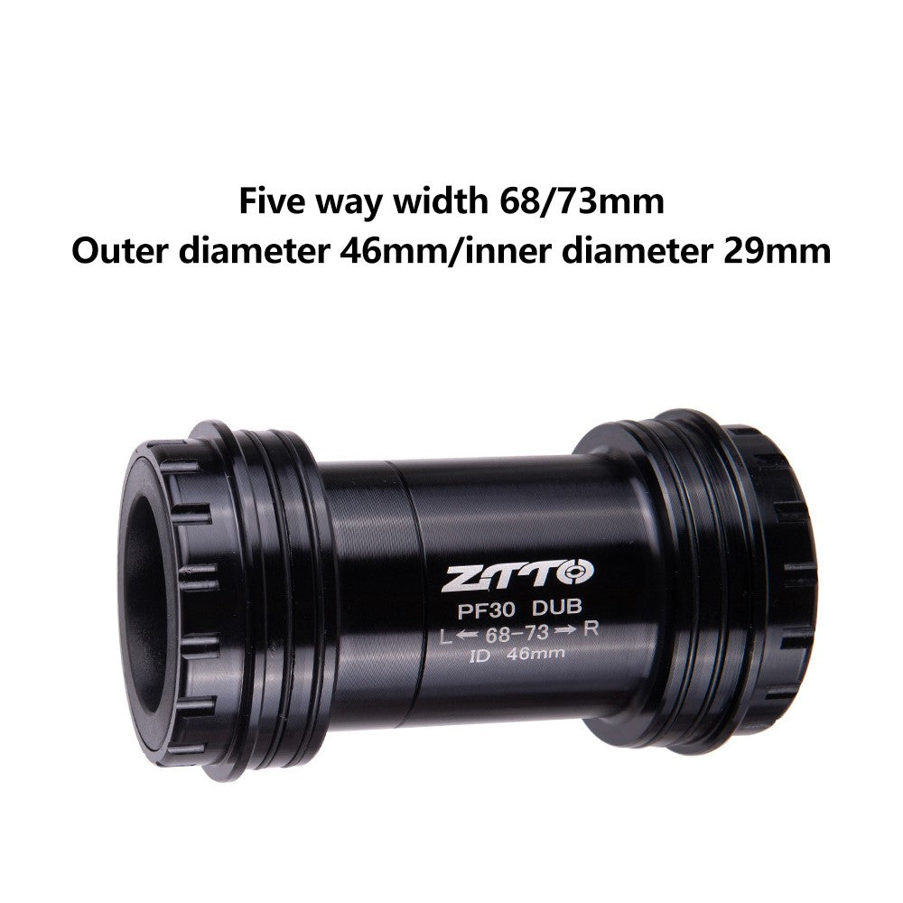 ZTTO PF30 DUB Bottom Bracket Road Bike Adapter Thread Central Axle for 28.99mm DUB Crankset