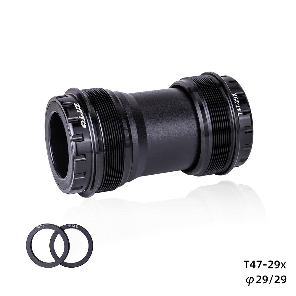 ZTTO T47-29 Road Bike Aluminum Alloy Threaded Bearing Bottom Bracket, Inner Diameter: 29mm
